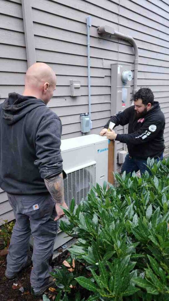 ac installation bellevue wa